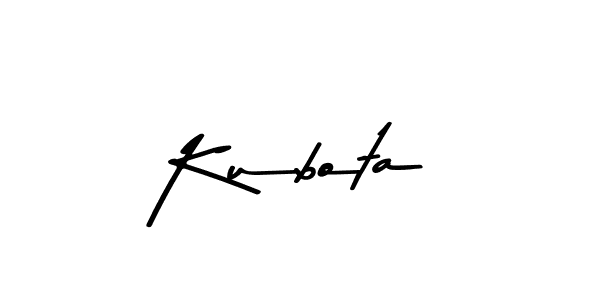 Make a beautiful signature design for name Kubota. With this signature (Asem Kandis PERSONAL USE) style, you can create a handwritten signature for free. Kubota signature style 9 images and pictures png