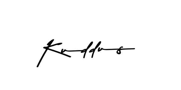 Make a beautiful signature design for name Kuddus. With this signature (Asem Kandis PERSONAL USE) style, you can create a handwritten signature for free. Kuddus signature style 9 images and pictures png