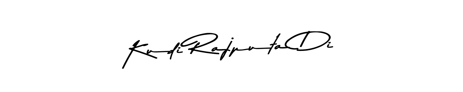 The best way (Asem Kandis PERSONAL USE) to make a short signature is to pick only two or three words in your name. The name Kudi Rajputa Di include a total of six letters. For converting this name. Kudi Rajputa Di signature style 9 images and pictures png