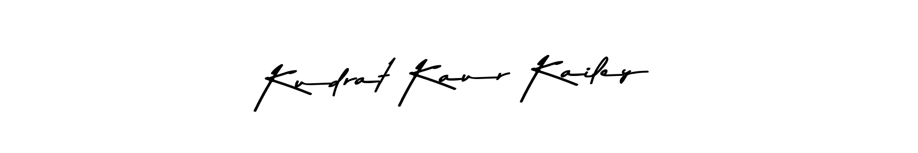 Use a signature maker to create a handwritten signature online. With this signature software, you can design (Asem Kandis PERSONAL USE) your own signature for name Kudrat Kaur Kailey. Kudrat Kaur Kailey signature style 9 images and pictures png