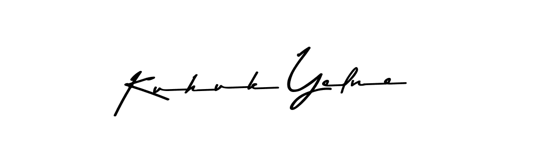 How to make Kuhuk Yelne signature? Asem Kandis PERSONAL USE is a professional autograph style. Create handwritten signature for Kuhuk Yelne name. Kuhuk Yelne signature style 9 images and pictures png