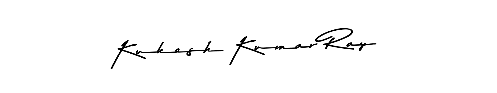 Design your own signature with our free online signature maker. With this signature software, you can create a handwritten (Asem Kandis PERSONAL USE) signature for name Kukesh Kumar Ray. Kukesh Kumar Ray signature style 9 images and pictures png