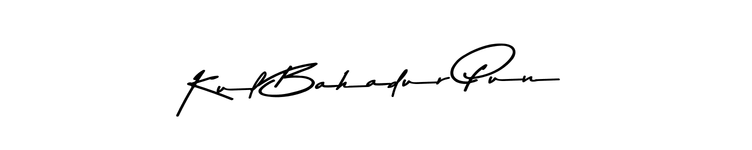 Similarly Asem Kandis PERSONAL USE is the best handwritten signature design. Signature creator online .You can use it as an online autograph creator for name Kul Bahadur Pun. Kul Bahadur Pun signature style 9 images and pictures png