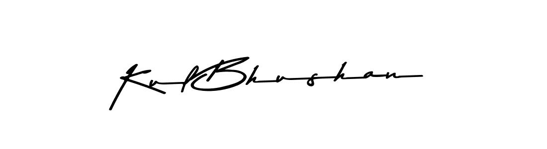 Kul Bhushan stylish signature style. Best Handwritten Sign (Asem Kandis PERSONAL USE) for my name. Handwritten Signature Collection Ideas for my name Kul Bhushan. Kul Bhushan signature style 9 images and pictures png