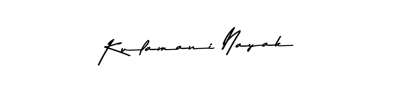 Create a beautiful signature design for name Kulamani Nayak. With this signature (Asem Kandis PERSONAL USE) fonts, you can make a handwritten signature for free. Kulamani Nayak signature style 9 images and pictures png