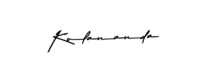 Use a signature maker to create a handwritten signature online. With this signature software, you can design (Asem Kandis PERSONAL USE) your own signature for name Kulananda. Kulananda signature style 9 images and pictures png