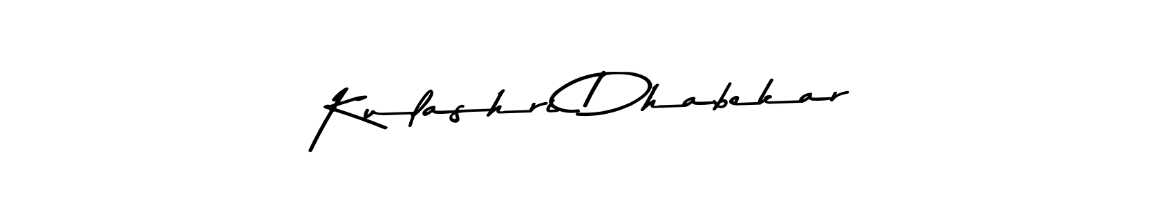 Make a beautiful signature design for name Kulashri Dhabekar. Use this online signature maker to create a handwritten signature for free. Kulashri Dhabekar signature style 9 images and pictures png