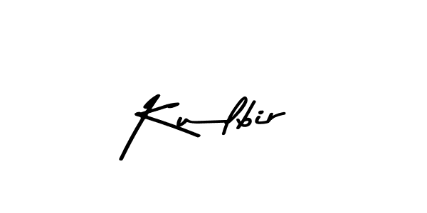 Use a signature maker to create a handwritten signature online. With this signature software, you can design (Asem Kandis PERSONAL USE) your own signature for name Kulbir. Kulbir signature style 9 images and pictures png