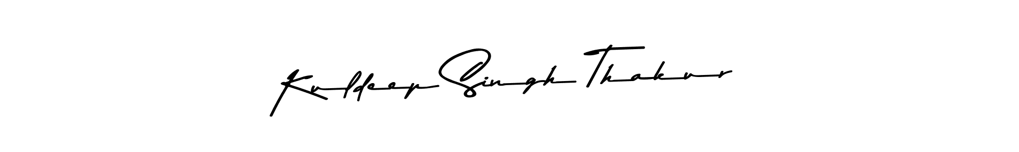 Create a beautiful signature design for name Kuldeep Singh Thakur. With this signature (Asem Kandis PERSONAL USE) fonts, you can make a handwritten signature for free. Kuldeep Singh Thakur signature style 9 images and pictures png