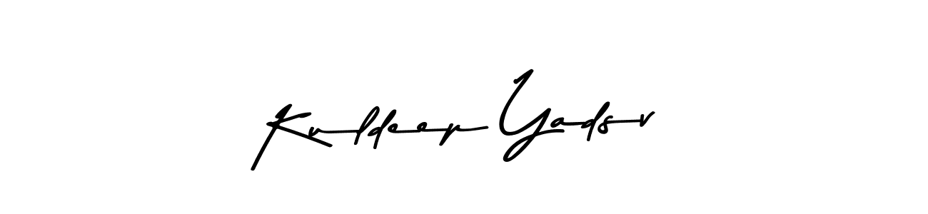 Kuldeep Yadsv stylish signature style. Best Handwritten Sign (Asem Kandis PERSONAL USE) for my name. Handwritten Signature Collection Ideas for my name Kuldeep Yadsv. Kuldeep Yadsv signature style 9 images and pictures png