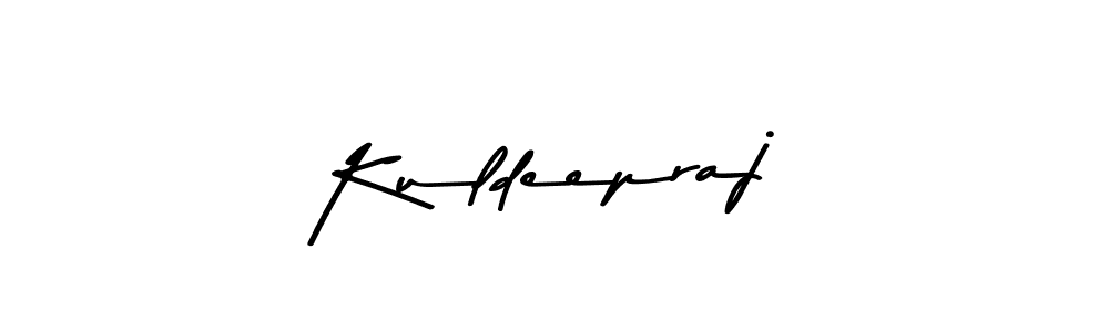 How to make Kuldeepraj signature? Asem Kandis PERSONAL USE is a professional autograph style. Create handwritten signature for Kuldeepraj name. Kuldeepraj signature style 9 images and pictures png