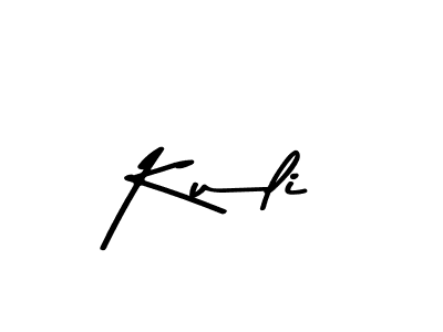 Use a signature maker to create a handwritten signature online. With this signature software, you can design (Asem Kandis PERSONAL USE) your own signature for name Kuli. Kuli signature style 9 images and pictures png