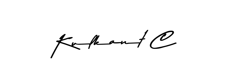 Also You can easily find your signature by using the search form. We will create Kulkant C name handwritten signature images for you free of cost using Asem Kandis PERSONAL USE sign style. Kulkant C signature style 9 images and pictures png