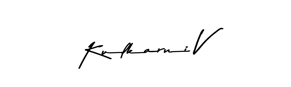 Asem Kandis PERSONAL USE is a professional signature style that is perfect for those who want to add a touch of class to their signature. It is also a great choice for those who want to make their signature more unique. Get Kulkarni V name to fancy signature for free. Kulkarni V signature style 9 images and pictures png