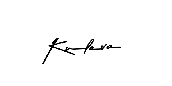 Create a beautiful signature design for name Kulova. With this signature (Asem Kandis PERSONAL USE) fonts, you can make a handwritten signature for free. Kulova signature style 9 images and pictures png