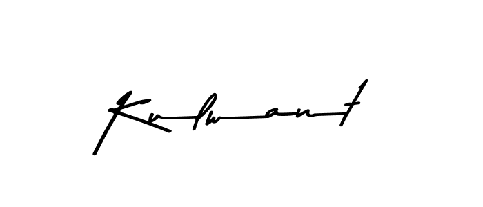 Also we have Kulwant name is the best signature style. Create professional handwritten signature collection using Asem Kandis PERSONAL USE autograph style. Kulwant signature style 9 images and pictures png