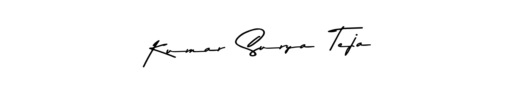 Make a beautiful signature design for name Kumar  Surya  Teja. Use this online signature maker to create a handwritten signature for free. Kumar  Surya  Teja signature style 9 images and pictures png