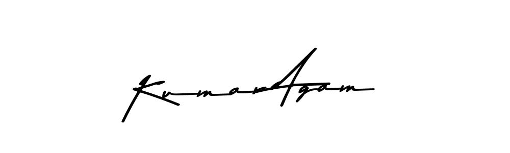 Also we have Kumar Agam name is the best signature style. Create professional handwritten signature collection using Asem Kandis PERSONAL USE autograph style. Kumar Agam signature style 9 images and pictures png
