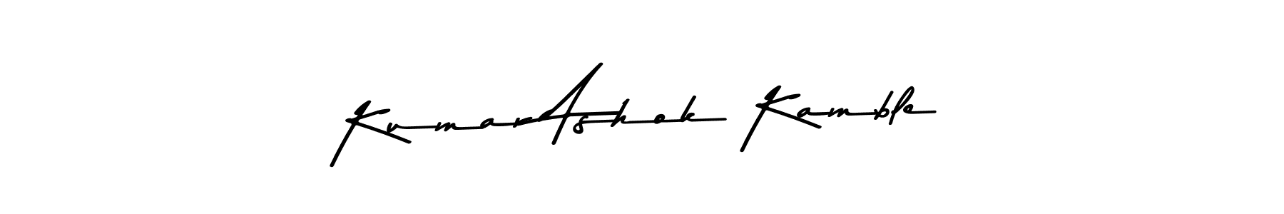 Make a beautiful signature design for name Kumar Ashok Kamble. Use this online signature maker to create a handwritten signature for free. Kumar Ashok Kamble signature style 9 images and pictures png