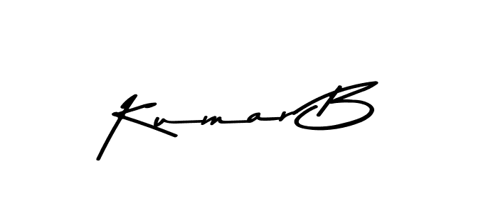 Similarly Asem Kandis PERSONAL USE is the best handwritten signature design. Signature creator online .You can use it as an online autograph creator for name Kumar B. Kumar B signature style 9 images and pictures png