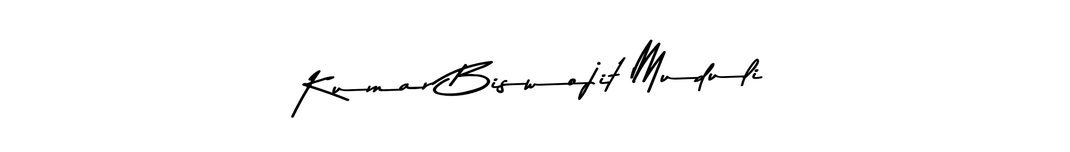 Design your own signature with our free online signature maker. With this signature software, you can create a handwritten (Asem Kandis PERSONAL USE) signature for name Kumar Biswojit Muduli. Kumar Biswojit Muduli signature style 9 images and pictures png
