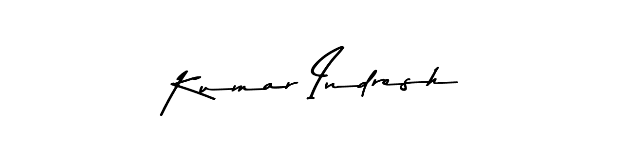 The best way (Asem Kandis PERSONAL USE) to make a short signature is to pick only two or three words in your name. The name Kumar Indresh include a total of six letters. For converting this name. Kumar Indresh signature style 9 images and pictures png
