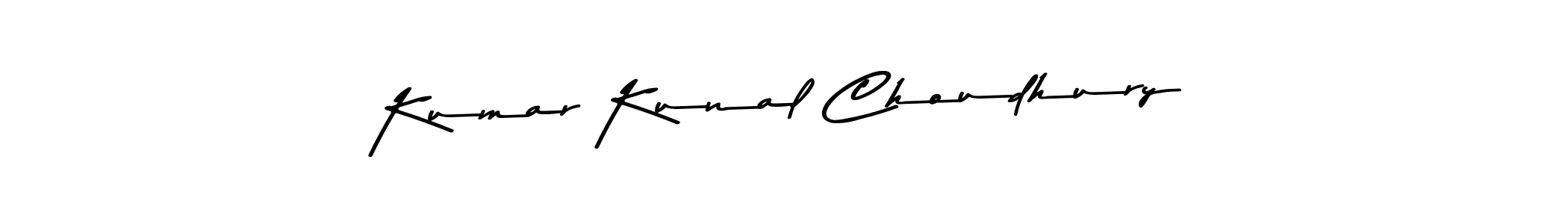 Make a beautiful signature design for name Kumar Kunal Choudhury. With this signature (Asem Kandis PERSONAL USE) style, you can create a handwritten signature for free. Kumar Kunal Choudhury signature style 9 images and pictures png