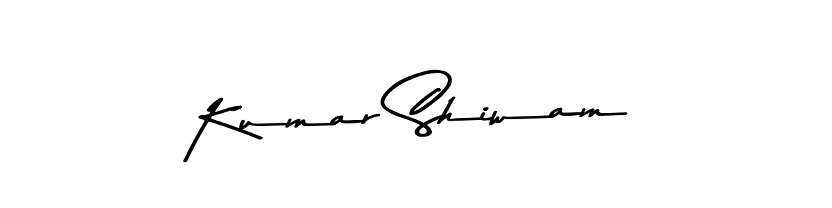 Make a beautiful signature design for name Kumar Shiwam. With this signature (Asem Kandis PERSONAL USE) style, you can create a handwritten signature for free. Kumar Shiwam signature style 9 images and pictures png