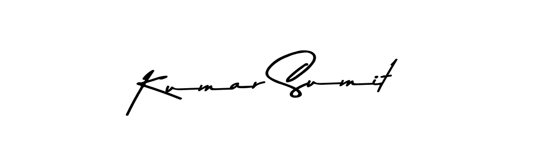 Make a beautiful signature design for name Kumar Sumit. With this signature (Asem Kandis PERSONAL USE) style, you can create a handwritten signature for free. Kumar Sumit signature style 9 images and pictures png