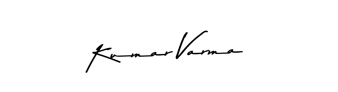 You should practise on your own different ways (Asem Kandis PERSONAL USE) to write your name (Kumar Varma) in signature. don't let someone else do it for you. Kumar Varma signature style 9 images and pictures png