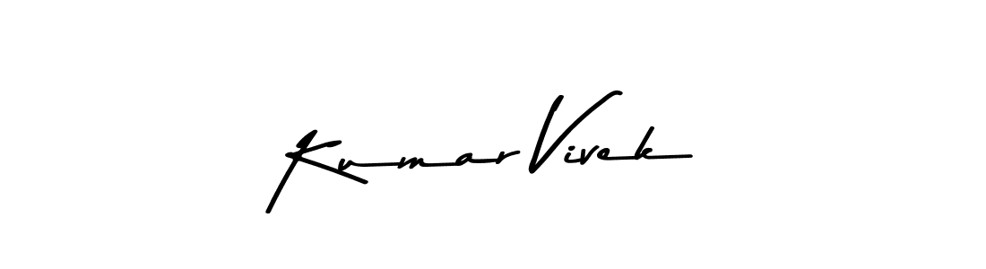 Kumar Vivek stylish signature style. Best Handwritten Sign (Asem Kandis PERSONAL USE) for my name. Handwritten Signature Collection Ideas for my name Kumar Vivek. Kumar Vivek signature style 9 images and pictures png