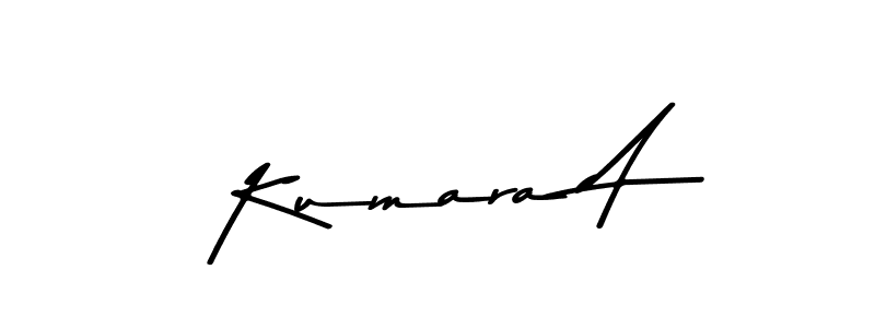 Kumara A stylish signature style. Best Handwritten Sign (Asem Kandis PERSONAL USE) for my name. Handwritten Signature Collection Ideas for my name Kumara A. Kumara A signature style 9 images and pictures png