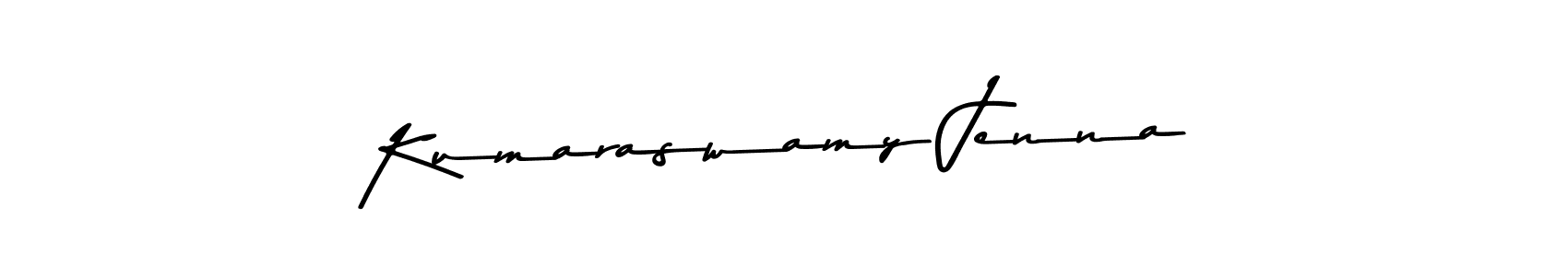 Kumaraswamy Jenna stylish signature style. Best Handwritten Sign (Asem Kandis PERSONAL USE) for my name. Handwritten Signature Collection Ideas for my name Kumaraswamy Jenna. Kumaraswamy Jenna signature style 9 images and pictures png