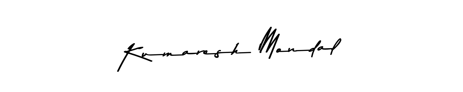Also we have Kumaresh Mondal name is the best signature style. Create professional handwritten signature collection using Asem Kandis PERSONAL USE autograph style. Kumaresh Mondal signature style 9 images and pictures png