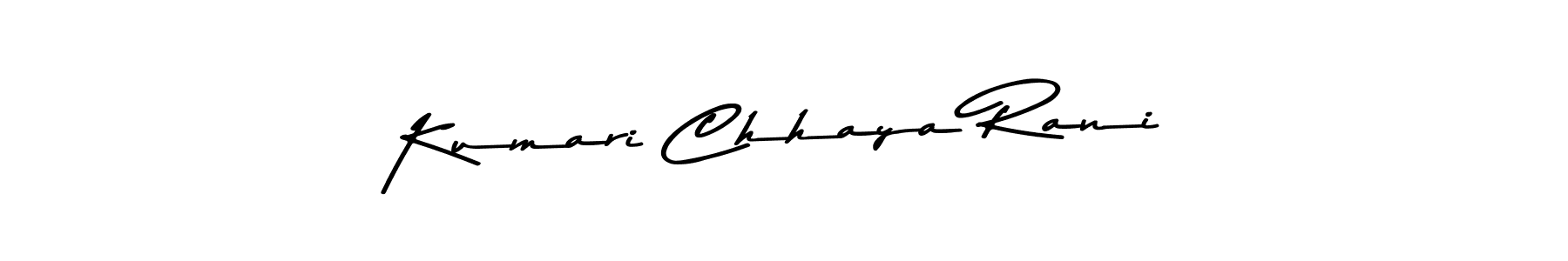 Design your own signature with our free online signature maker. With this signature software, you can create a handwritten (Asem Kandis PERSONAL USE) signature for name Kumari Chhaya Rani. Kumari Chhaya Rani signature style 9 images and pictures png