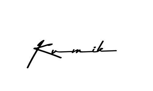 How to Draw Kumik signature style? Asem Kandis PERSONAL USE is a latest design signature styles for name Kumik. Kumik signature style 9 images and pictures png