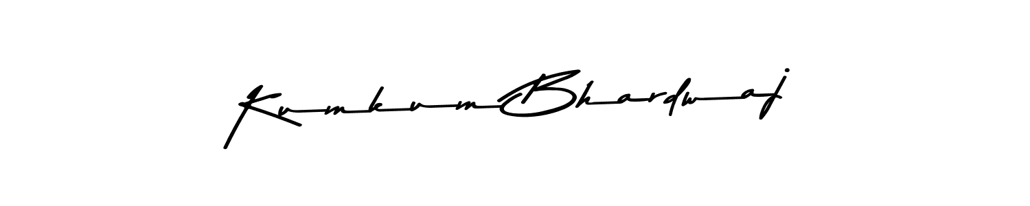 Asem Kandis PERSONAL USE is a professional signature style that is perfect for those who want to add a touch of class to their signature. It is also a great choice for those who want to make their signature more unique. Get Kumkum Bhardwaj name to fancy signature for free. Kumkum Bhardwaj signature style 9 images and pictures png