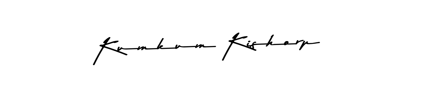 You should practise on your own different ways (Asem Kandis PERSONAL USE) to write your name (Kumkum Kishorp) in signature. don't let someone else do it for you. Kumkum Kishorp signature style 9 images and pictures png