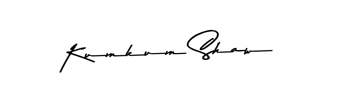 Make a beautiful signature design for name Kumkum Shaw. Use this online signature maker to create a handwritten signature for free. Kumkum Shaw signature style 9 images and pictures png