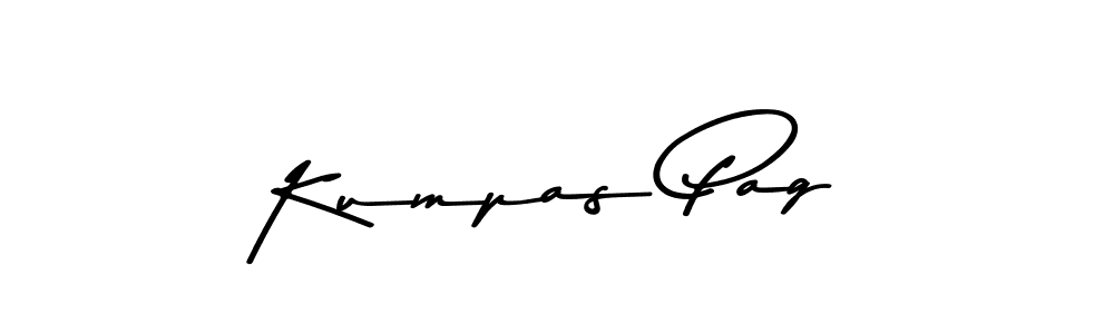 The best way (Asem Kandis PERSONAL USE) to make a short signature is to pick only two or three words in your name. The name Kumpas Pag include a total of six letters. For converting this name. Kumpas Pag signature style 9 images and pictures png
