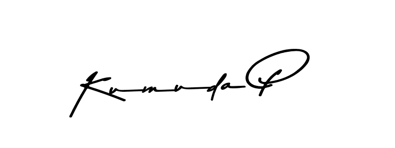 You should practise on your own different ways (Asem Kandis PERSONAL USE) to write your name (Kumuda P) in signature. don't let someone else do it for you. Kumuda P signature style 9 images and pictures png