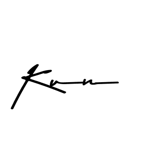 Here are the top 10 professional signature styles for the name Kun. These are the best autograph styles you can use for your name. Kun signature style 9 images and pictures png