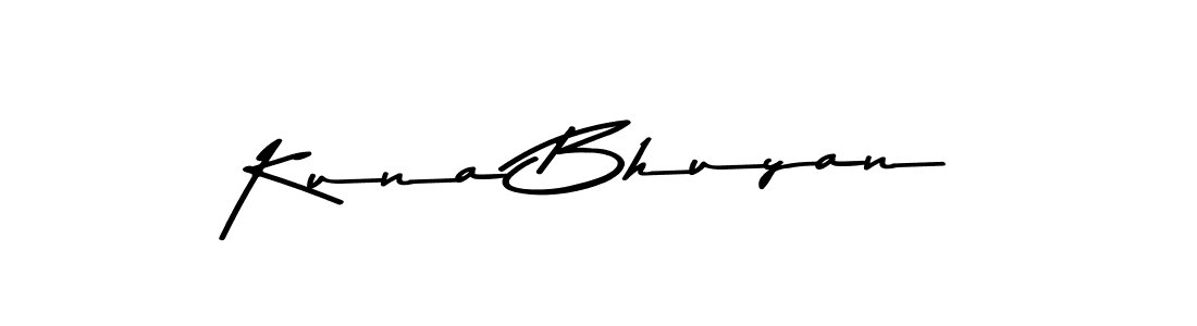 if you are searching for the best signature style for your name Kuna Bhuyan. so please give up your signature search. here we have designed multiple signature styles  using Asem Kandis PERSONAL USE. Kuna Bhuyan signature style 9 images and pictures png