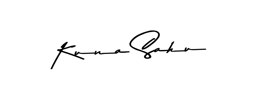 Similarly Asem Kandis PERSONAL USE is the best handwritten signature design. Signature creator online .You can use it as an online autograph creator for name Kuna Sahu. Kuna Sahu signature style 9 images and pictures png