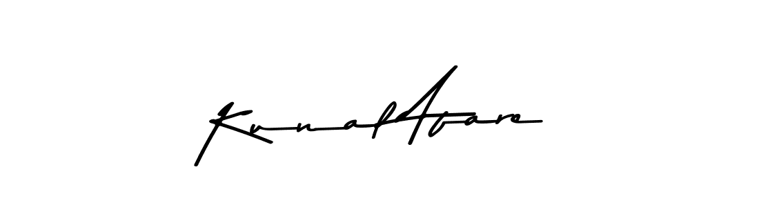 How to make Kunal Afare signature? Asem Kandis PERSONAL USE is a professional autograph style. Create handwritten signature for Kunal Afare name. Kunal Afare signature style 9 images and pictures png