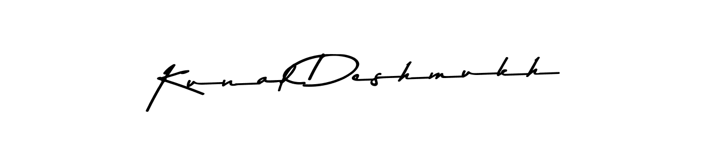 How to make Kunal Deshmukh signature? Asem Kandis PERSONAL USE is a professional autograph style. Create handwritten signature for Kunal Deshmukh name. Kunal Deshmukh signature style 9 images and pictures png