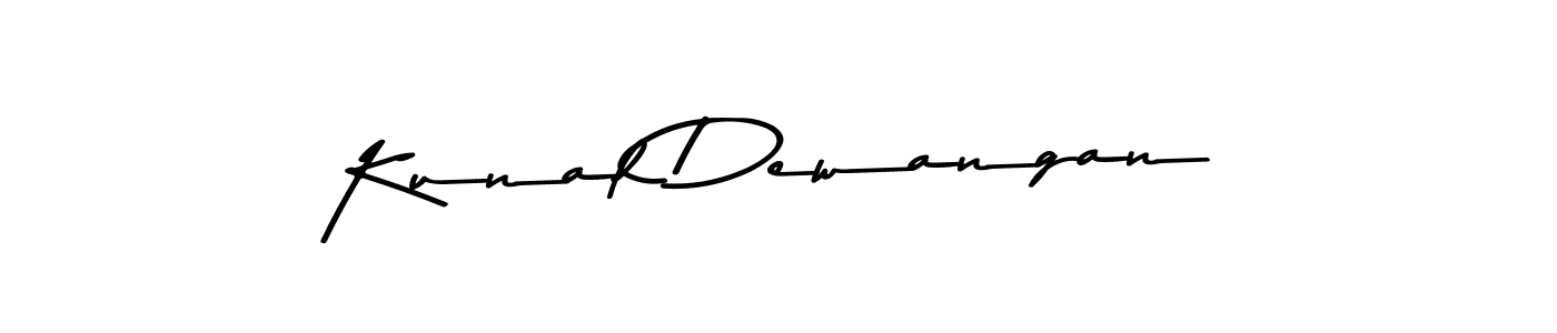 Create a beautiful signature design for name Kunal Dewangan. With this signature (Asem Kandis PERSONAL USE) fonts, you can make a handwritten signature for free. Kunal Dewangan signature style 9 images and pictures png