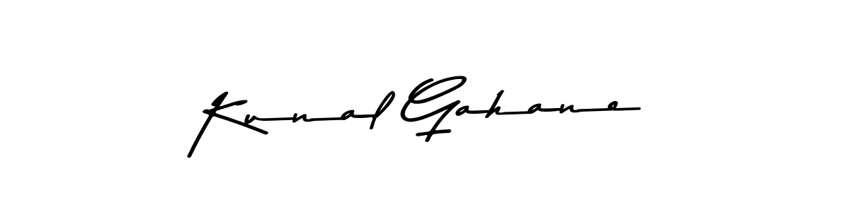 How to make Kunal Gahane signature? Asem Kandis PERSONAL USE is a professional autograph style. Create handwritten signature for Kunal Gahane name. Kunal Gahane signature style 9 images and pictures png