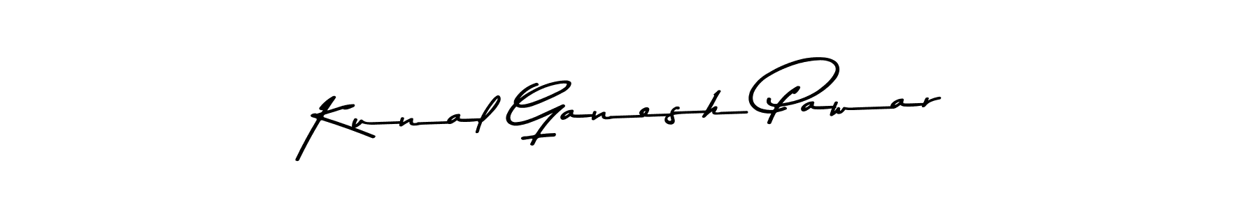 Also we have Kunal Ganesh Pawar name is the best signature style. Create professional handwritten signature collection using Asem Kandis PERSONAL USE autograph style. Kunal Ganesh Pawar signature style 9 images and pictures png