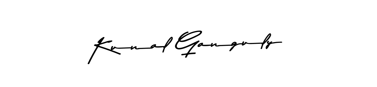 Kunal Ganguly stylish signature style. Best Handwritten Sign (Asem Kandis PERSONAL USE) for my name. Handwritten Signature Collection Ideas for my name Kunal Ganguly. Kunal Ganguly signature style 9 images and pictures png